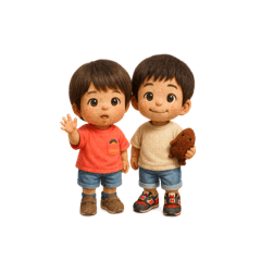 [LINEスタンプ] かわいいぬいぐるみ男の子の日常スタンプ