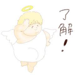 [LINEスタンプ] むちむち天使 vol.1