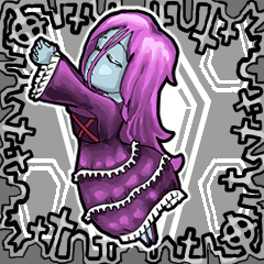 [LINEスタンプ] アンデッド動く⚰️バンシー毎日使える日常
