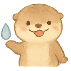 [LINEスタンプ] オッターポップ ちゃぷちゃぷカワウソ
