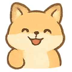 [LINEスタンプ] まんまるキツネ MochiFox
