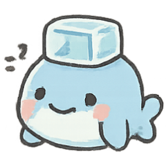 [LINEスタンプ] チルホエール ひんやりクジラ