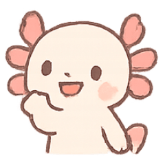[LINEスタンプ] ごきげんウーパールーパーAxola