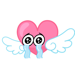 [LINEスタンプ] ウイングハートちゃん