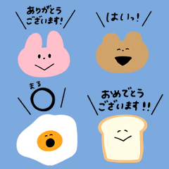 [LINEスタンプ] みんなふきだし