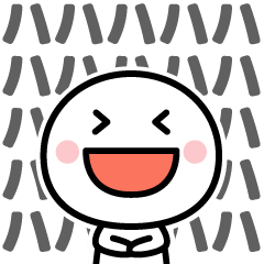 [LINEスタンプ] ことばの嵐☆画面にぎやか動くスタンプ
