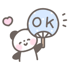 [LINEスタンプ] ゆるほわパンダ☆夏スタンプ