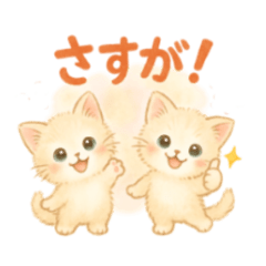 [LINEスタンプ] いつでもにゃん！