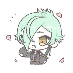 [LINEスタンプ] すこやか会話スタンプ［膝丸］