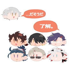 [LINEスタンプ] 推しの男士（刀剣乱舞）
