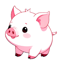 [LINEスタンプ] 可愛い豚ちゃん達