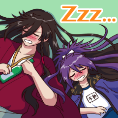 [LINEスタンプ] とある本丸の兼さんと不動くん