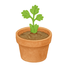 [LINEスタンプ] ベランダやさい日記