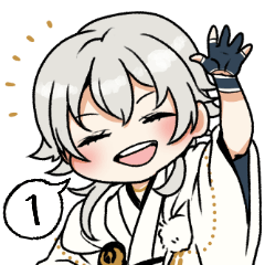 [LINEスタンプ] ふわっと本丸生活・01