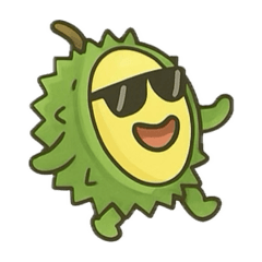 [LINEスタンプ] Durian Rhapsody
