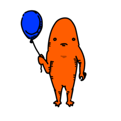 [LINEスタンプ] オレンジ太郎と愉快な仲間たち