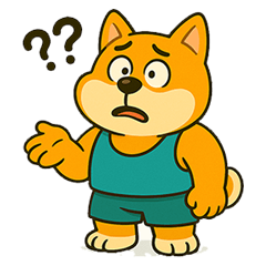 [LINEスタンプ] 小さな柴犬が挨拶する