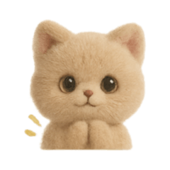 [LINEスタンプ] 大人可愛い♡テディベアみたいなふわふわ猫