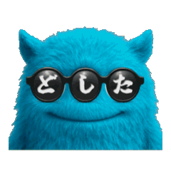 [LINEスタンプ] 言葉モンスター・コトモンVol.5（と→ま）