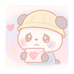 [LINEスタンプ] パンダの出稼ぎくん
