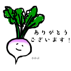 [LINEスタンプ] 礼儀正しいお野菜スタンプ⭐︎ふじた農場