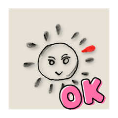 [LINEスタンプ] 元気サンスタンプ！