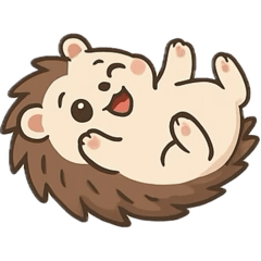 [LINEスタンプ] ハリネズミ物語