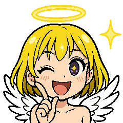 [LINEスタンプ] 8192番目の天使 くりーむ