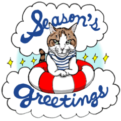 [LINEスタンプ] にゃんズの夏 2