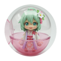 [LINEスタンプ] シニヨン精霊みなみちゃんカプセルトイ