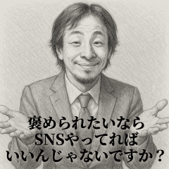 [LINEスタンプ] デッサンひろゆき-社会人2