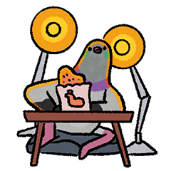 [LINEスタンプ] 鳩にはトラブル無用 2