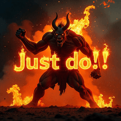 [LINEスタンプ] 地獄の悪魔くん。