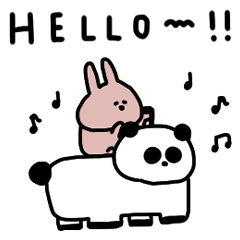 [LINEスタンプ] うさぎだけ。ゆるく。敬語。