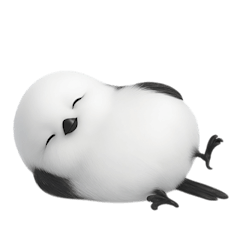 [LINEスタンプ] キュートなスノーエンジェル （NT）