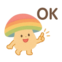 [LINEスタンプ] 【毎日使える】キュートなキノコのスタンプ