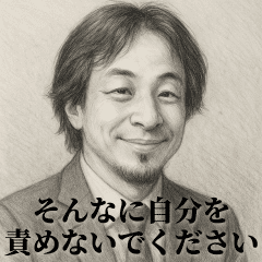 [LINEスタンプ] デッサンひろゆき-社会人4