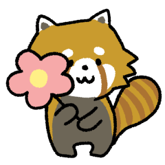 [LINEスタンプ] 毎日使える敬語スタンプ｜レッサーパンダ