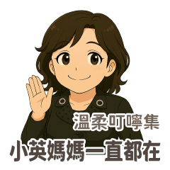 [LINEスタンプ] 小英ママのやさしいひとこと集