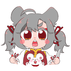 [LINEスタンプ] 干支っ子女の子たちスタンプ