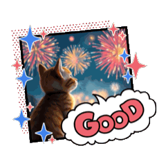 [LINEスタンプ] 猫 動く、使えるスタンプ