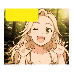 [LINEスタンプ] ルミナス・セレフィアアニメーション③
