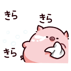 [LINEスタンプ] 感情のぶた