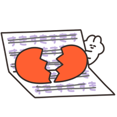 [LINEスタンプ] ヤンデレのうさちゃん その2