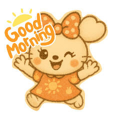 [LINEスタンプ] ハート耳のルル