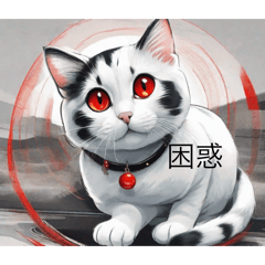 [LINEスタンプ] なんか猫さんのスタンプ作ってみた