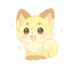 [LINEスタンプ] ふわっときつねさんと一緒