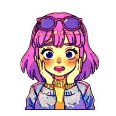 [LINEスタンプ] シティポップのシティ子