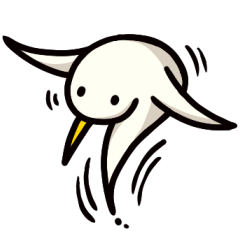 [LINEスタンプ] すばやい鳥のスタンプ