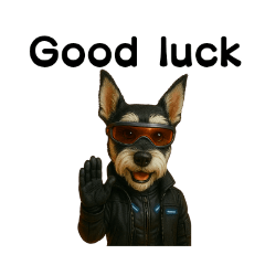 [LINEスタンプ] CyberSchnauzer